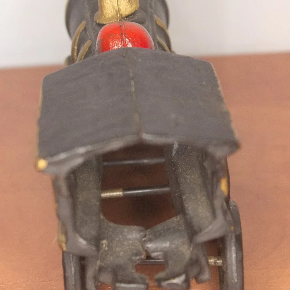 Steam Locomotive Engine Heavy Cast Iron